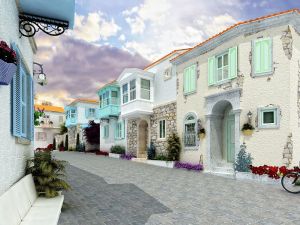 The streets of Alaçati