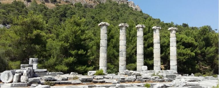 Priene Ancient City 5. Fotoğraf