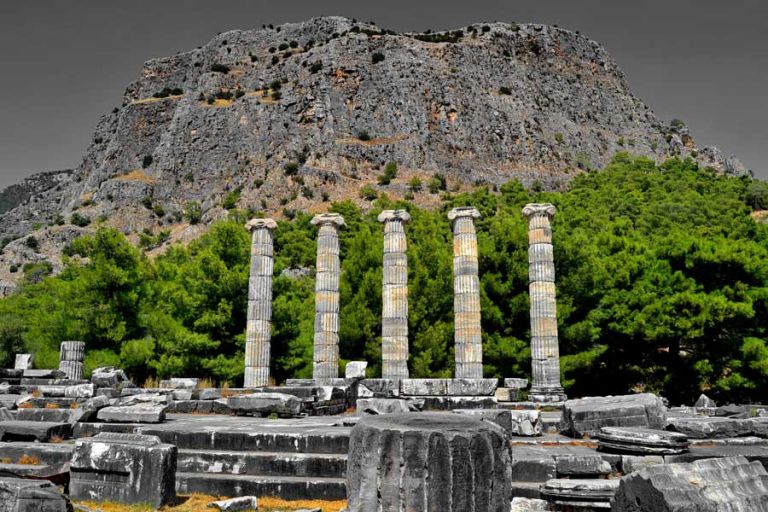 Priene Ancient City 4. Fotoğraf