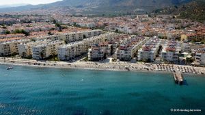 The beach of Özdemir