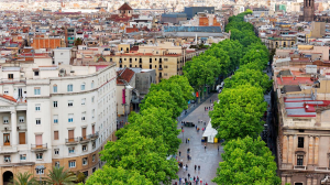 This is La Rambla Street