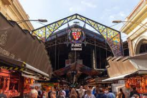 The market of the Boqueria