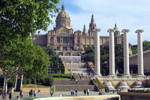 The peak of Montjuic