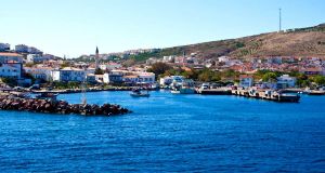The beach of Ayazma