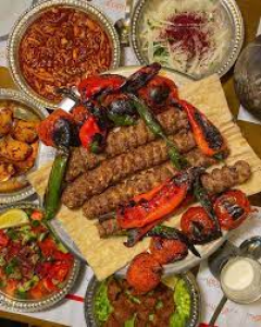 Mustafa is a master of liver kebab