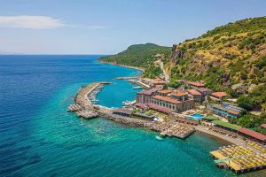 The beach of Ayvacık Sivrice