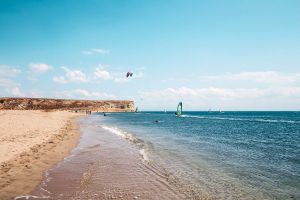 The beach of Kefaloz