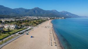 The beautiful beach