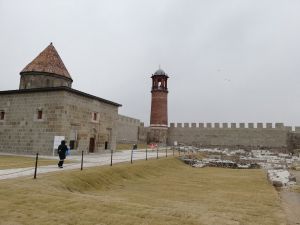 The clock tower of Erzurum