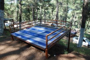 A beautiful plain and a picnic area
