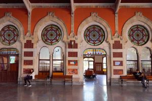 The historic Cirkeci railway station