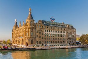 The Haydarpaşa railway station