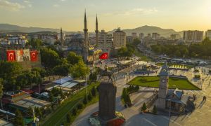 The Republic Square of Kayseri