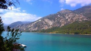 This is Oymapınar Lake.