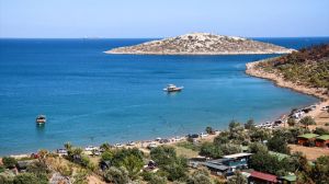 Bogsak Bay and the Island