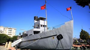 The Nusrat mine ship