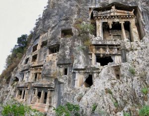 Amintas Rock Tombs