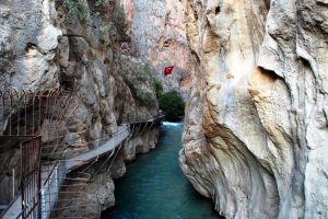 This is Saklikent Canyon