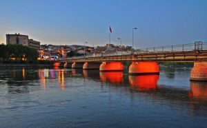 The stone bridge of Avanos