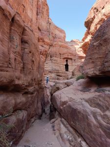 The ancient city of Petra
