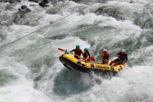 Rafting in the Storm Valley