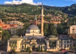 İmparator Cami ve Köprüsü (Careva džamija i most)