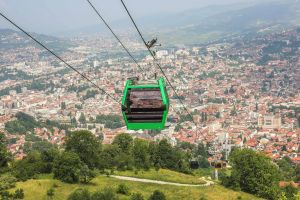 The Trebević cable car