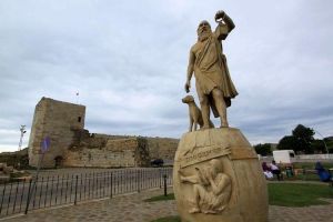 The statue of Diogenes