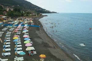 The beach of Mersin