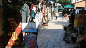 The old market of Skopje