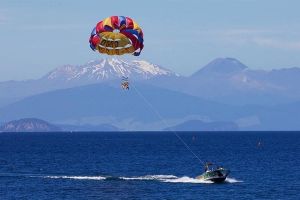 It 's called Parasailing