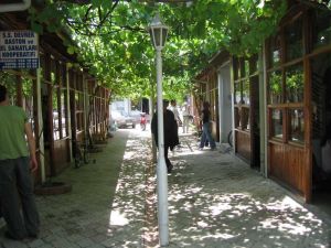 The market of the stickers