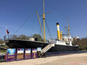 The museum of the Gazi Alamdar ship